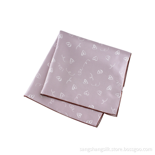 mulberry silk 100 pure silk scarf custom design